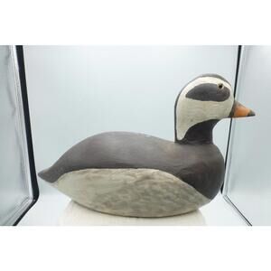 Vintage Artin's Decoys Joe Artin Milwaukee WI Hand Carved Long-tailed J1